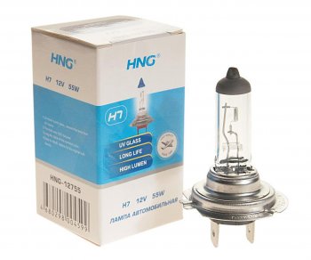 118 р. Лампа 12V H7 55W PX26d Long Life HNG HNG 12755  с доставкой в г. Воронеж. Увеличить фотографию 1