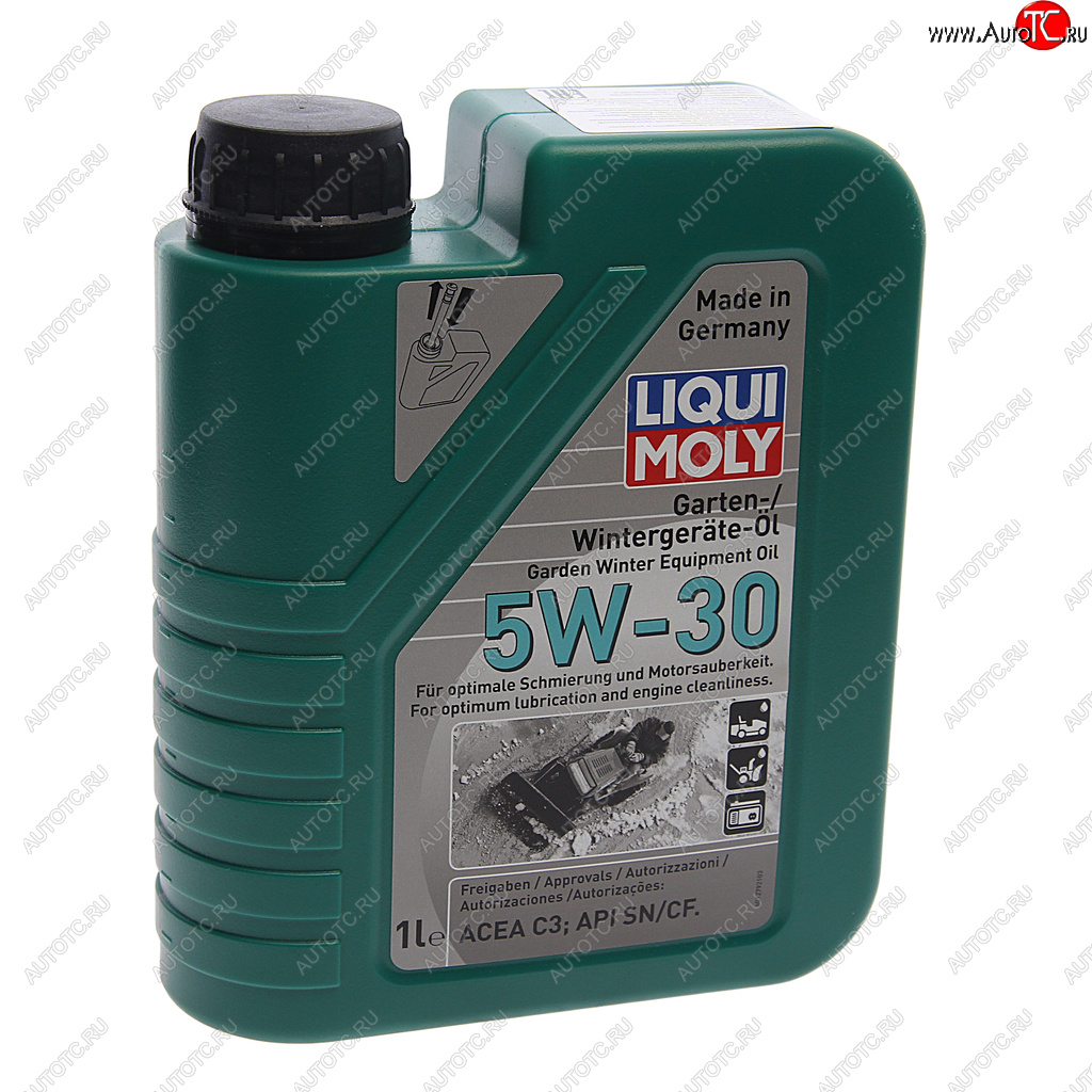 1 869 р. Масло моторное для 4-х тактных двигателей GARTEN-WINTERGERATE 5W30 синт.1л LIQUI MOLY LIQUI MOLY 1279  с доставкой в г. Воронеж