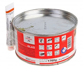 Шпатлевка со стекловолокном CAR SYSTEM GLAS 1.8кг CARSYSTEM 127974