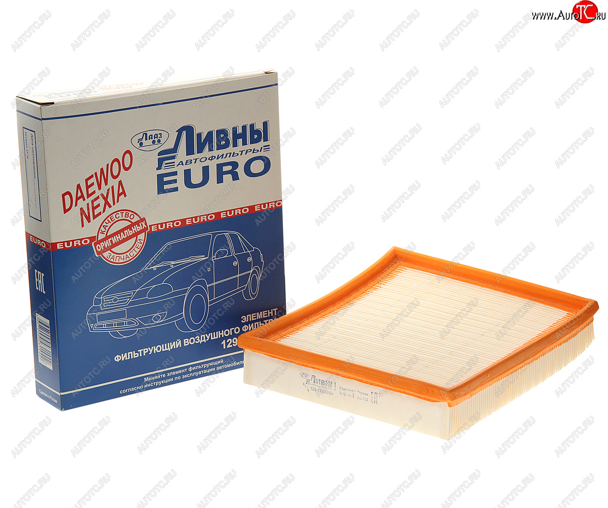 276 р. Фильтр воздушный DAEWOO Nexia,Espero OPEL Kadett E Ливны ЛИВНЫ 129.1109080  с доставкой в г. Воронеж