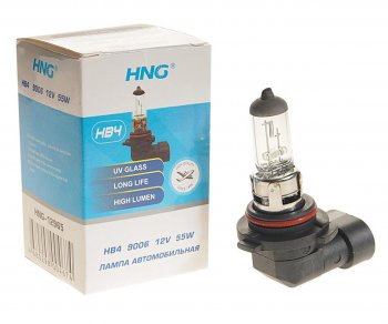 154 р. Лампа 12V HB4 55W P22d Long Life HNG HNG 12965  с доставкой в г. Воронеж. Увеличить фотографию 1