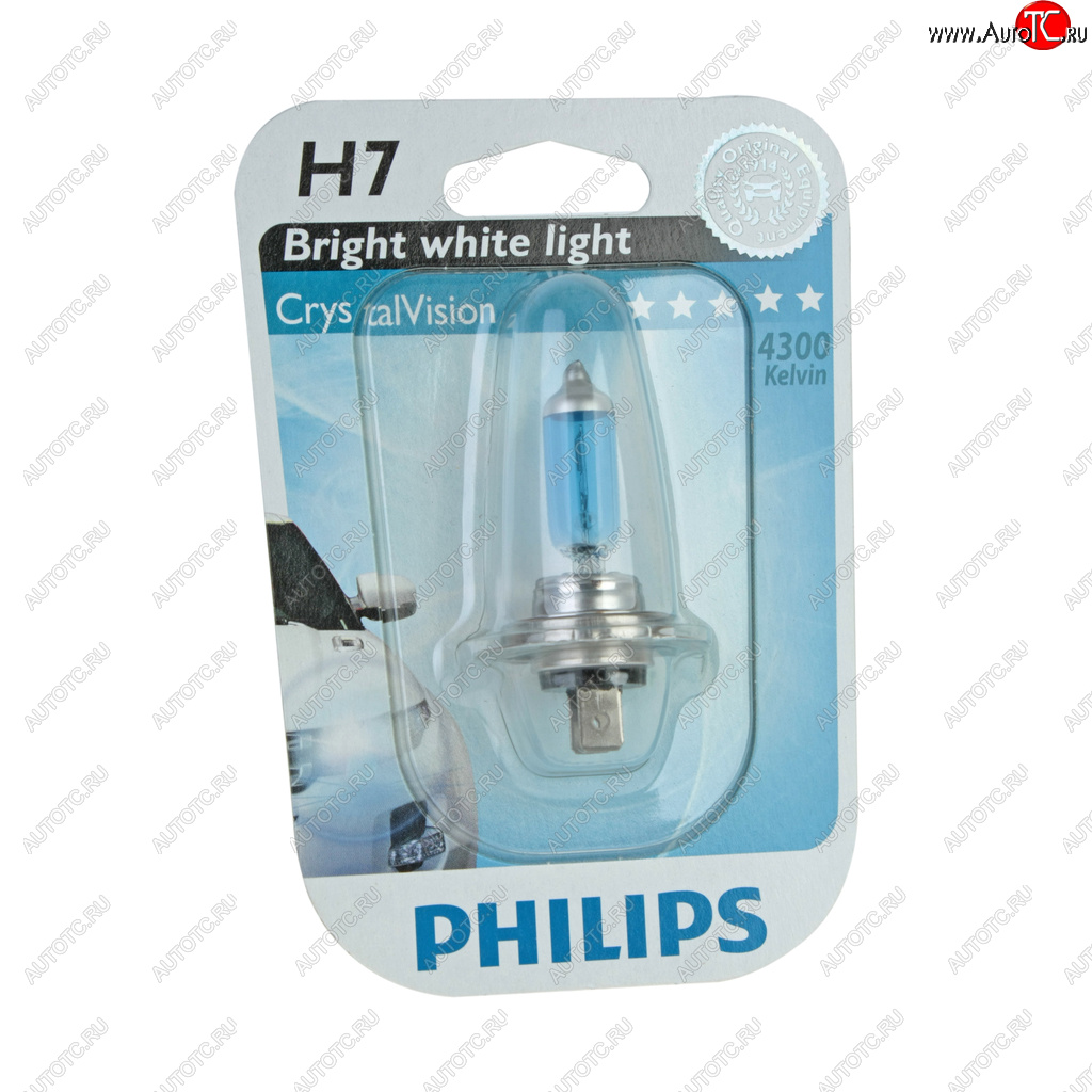 1 469 р. Лампа 12V H7 55W PX26d 4300K блистер (1шт.) Crystal Vision PHILIPS PHILIPS 12972cvb1 PHILIPS 12972cvb1  с доставкой в г. Воронеж
