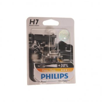 719 р. Лампа 12V H7 55W PX26d +30% блистер (1шт.) Vision Moto PHILIPS PHILIPS 12972prbw  с доставкой в г. Воронеж. Увеличить фотографию 1