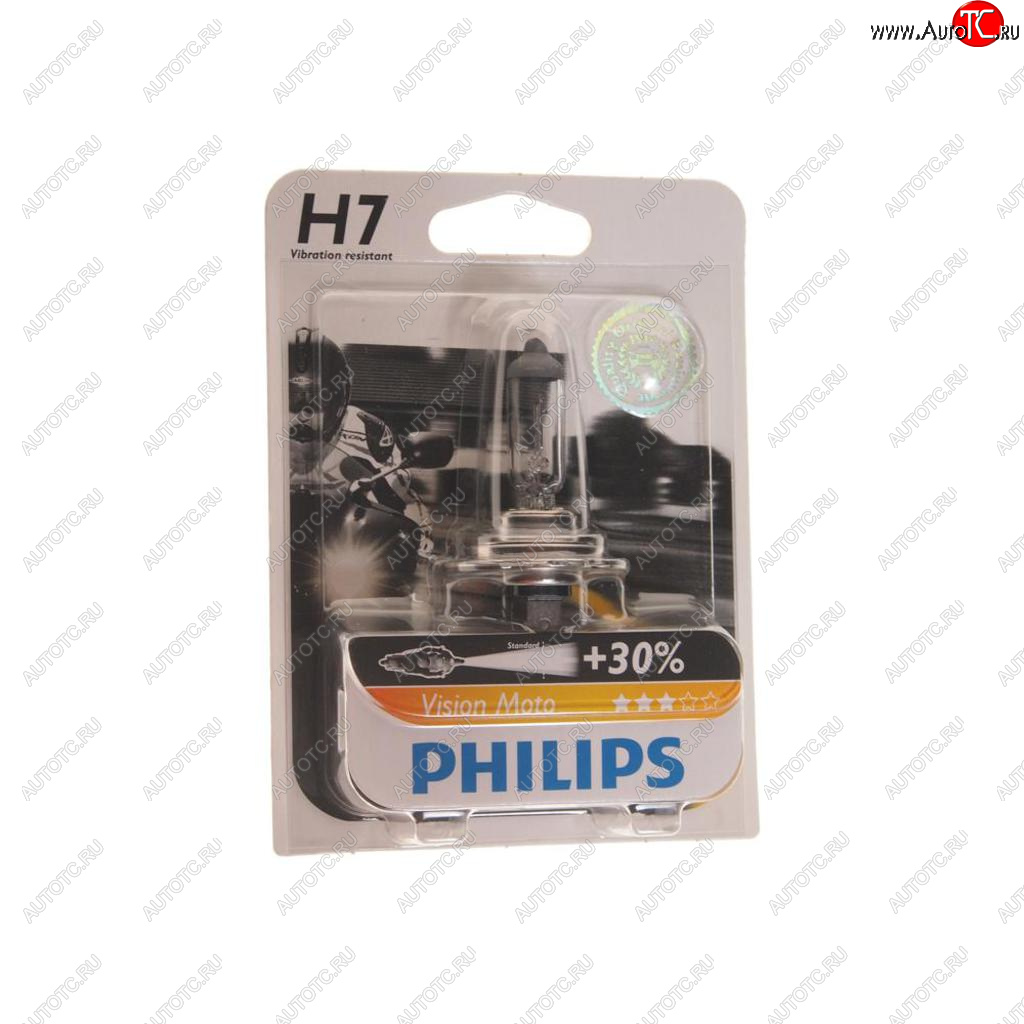 719 р. Лампа 12V H7 55W PX26d +30% блистер (1шт.) Vision Moto PHILIPS PHILIPS 12972prbw  с доставкой в г. Воронеж