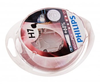 2 399 р. Лампа 12V H7 55W PX26d +60% бокс (2шт.) Visionplus PHILIPS PHILIPS 12972vps2  с доставкой в г. Воронеж. Увеличить фотографию 1