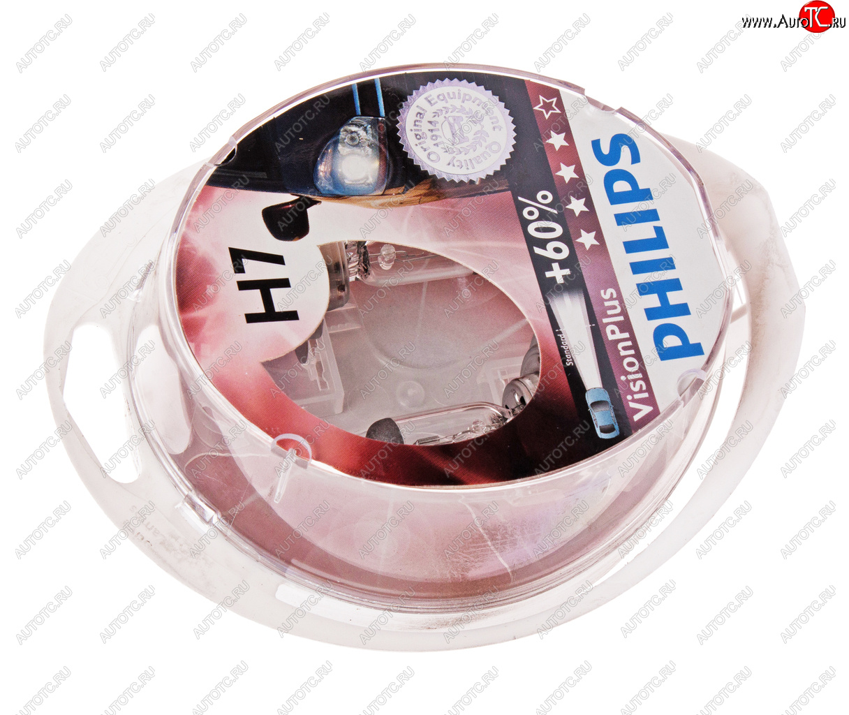 2 399 р. Лампа 12V H7 55W PX26d +60% бокс (2шт.) Visionplus PHILIPS PHILIPS 12972vps2  с доставкой в г. Воронеж