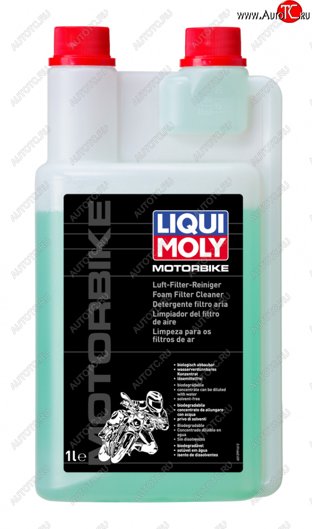 2 879 р. Промывка воздушных фильтров мототехники MOTORBIKE 1л LIQUI MOLY LIQUI MOLY 1299  с доставкой в г. Воронеж