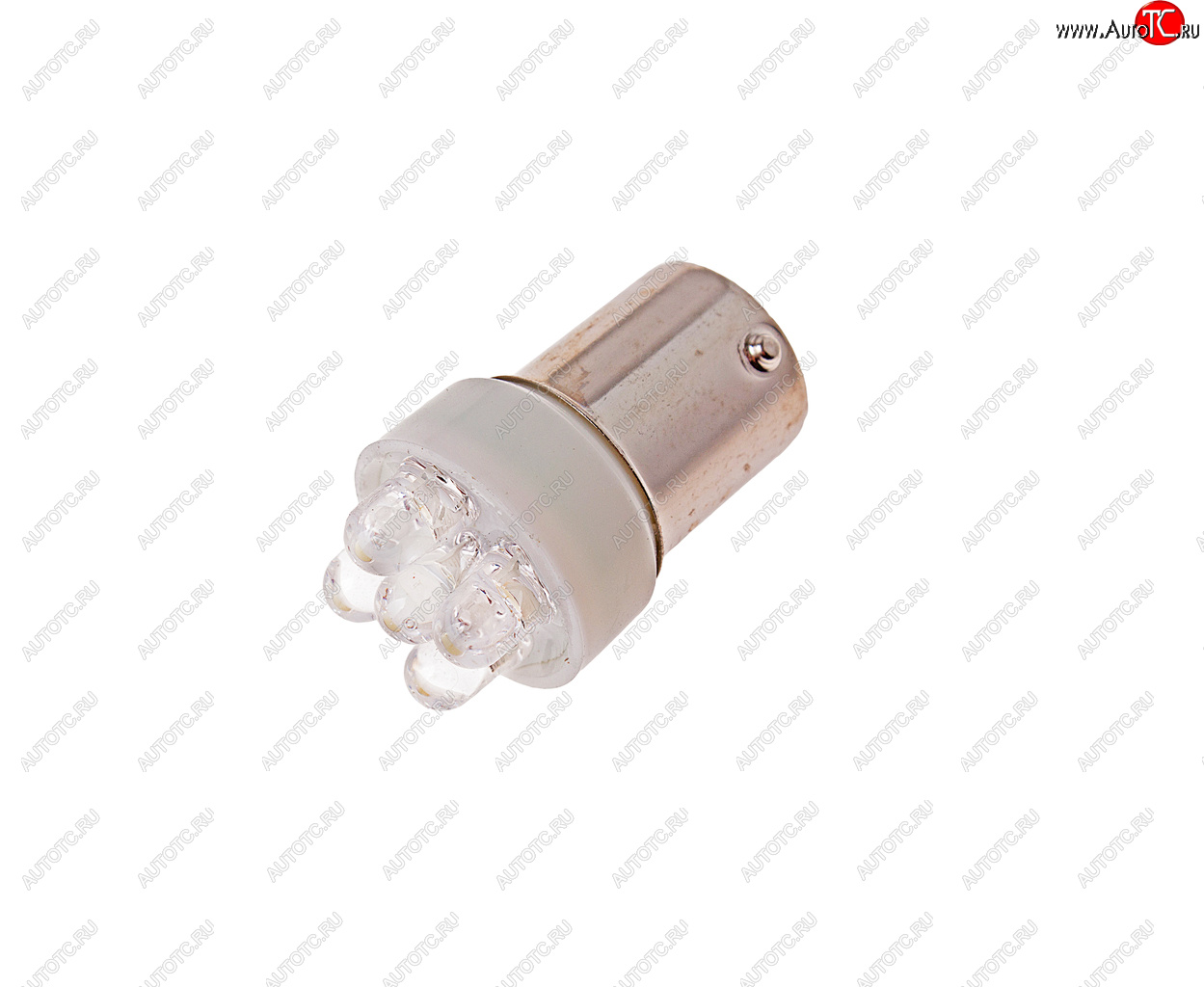 157 р. Лампа светодиодная 12V R10W BA15s 5 светодиодов белая МАЯК МАЯК 12t15-w5led  с доставкой в г. Воронеж