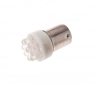 202 р. Лампа светодиодная 12V R10W BA15s 9 светодиодов белая МАЯК МАЯК 12t15-w9led МАЯК 12t15-w9led  с доставкой в г. Воронеж. Увеличить фотографию 1