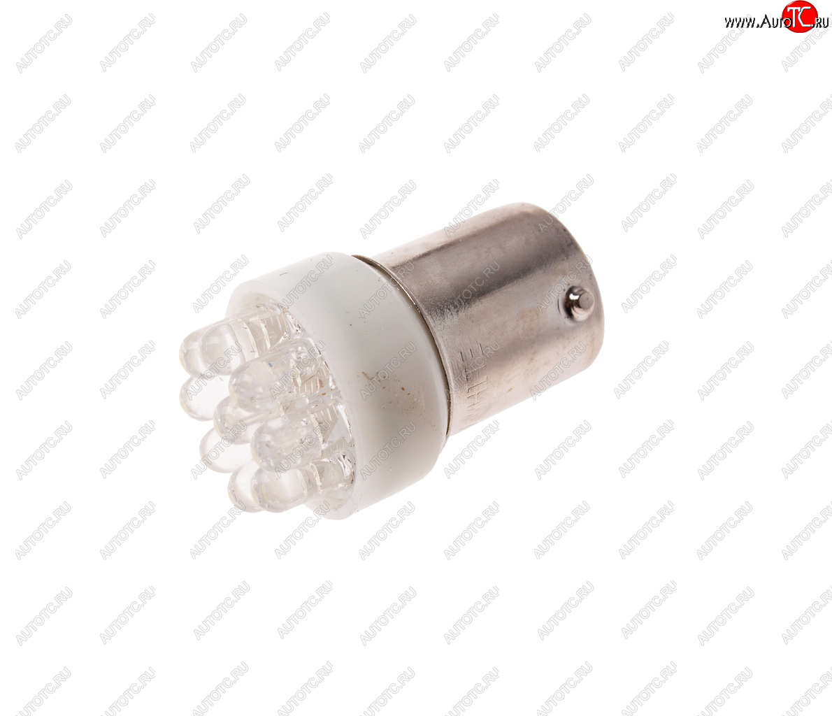 202 р. Лампа светодиодная 12V R10W BA15s 9 светодиодов белая МАЯК МАЯК 12t15-w9led МАЯК 12t15-w9led  с доставкой в г. Воронеж
