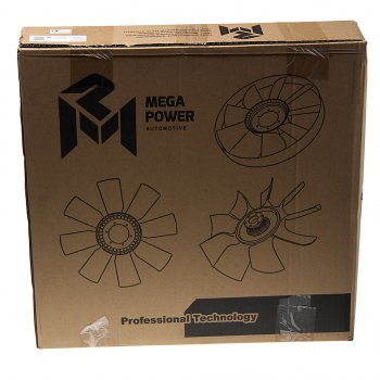 1 099 р. Вентилятор ГАЗ-3302 дв.CUMMINS ISF 2.8 (крыльчатка) MEGAPOWER MEGAPOWER 130-12-002  с доставкой в г. Воронеж. Увеличить фотографию 2