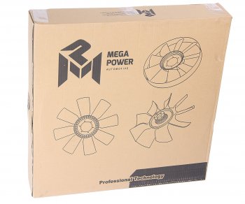 3 899 р. Крыльчатка MAN TGA,TGL вентилятора (9 лопастей, d=704мм) MEGAPOWER MEGAPOWER 130-12-087  с доставкой в г. Воронеж. Увеличить фотографию 4