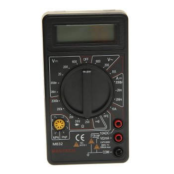 2 449 р. Мультиметр портативный M832 MASTECH MASTECH 13-2003  с доставкой в г. Воронеж. Увеличить фотографию 3