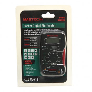 2 089 р. Мультиметр портативный M300 MASTECH MASTECH 13-2006  с доставкой в г. Воронеж. Увеличить фотографию 2