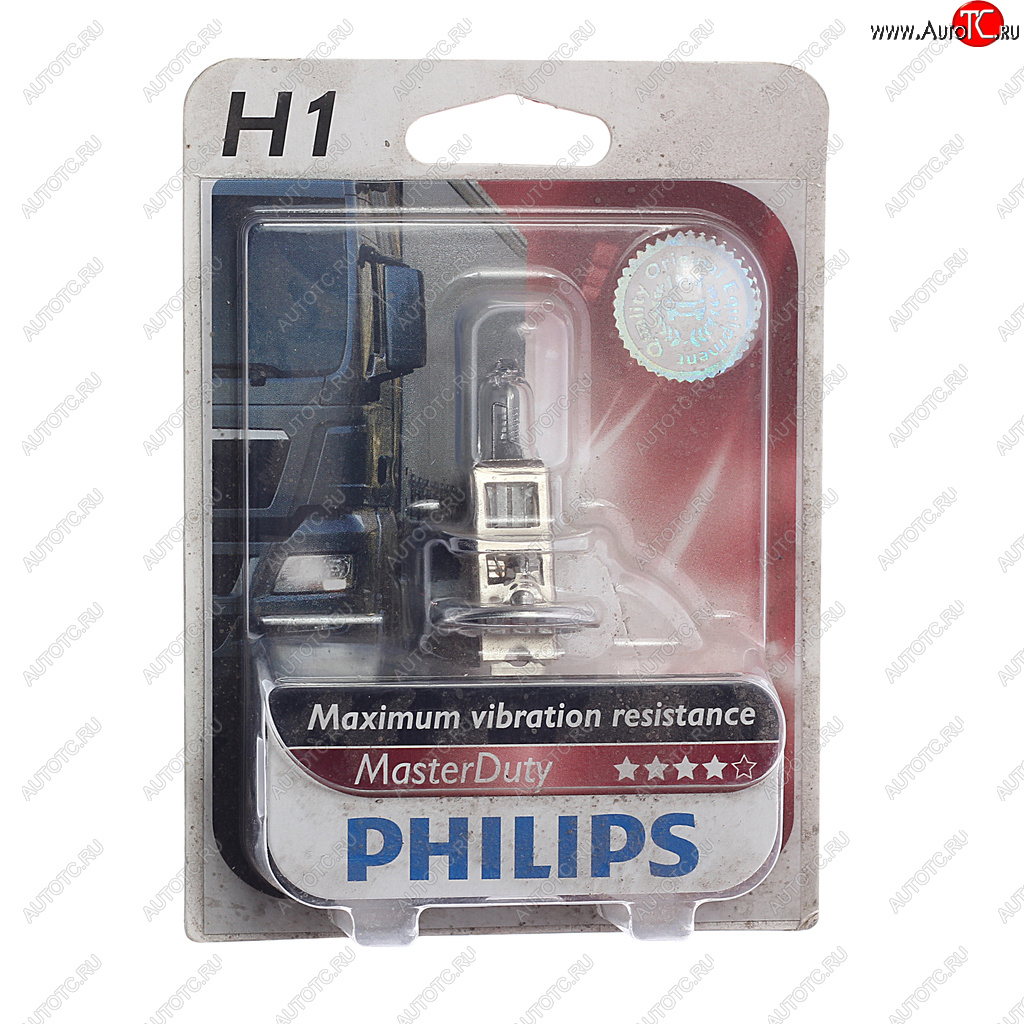 789 р. Лампа 24V H1 70W P14.5s блистер (1шт.) Master Duty PHILIPS PHILIPS 13258mdb1  с доставкой в г. Воронеж