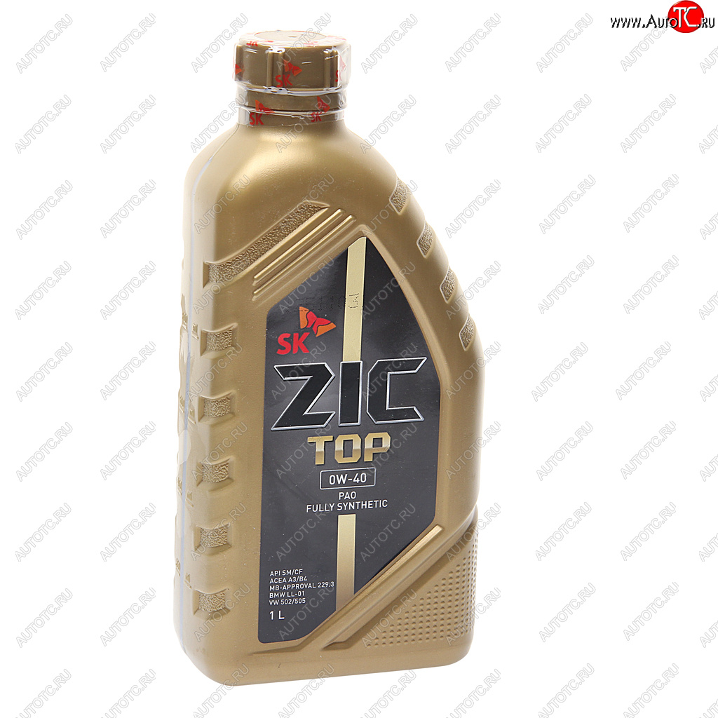 1 959 р. Масло моторное ZIC TOP SNCFA3B3A3B4 0W40 синт.1л ZIC ZIC 132611  с доставкой в г. Воронеж