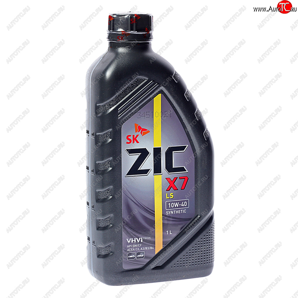 999 р. Масло моторное X7 LS SNCFC3 10W40 синт.1л ZIC ZIC 132620  с доставкой в г. Воронеж
