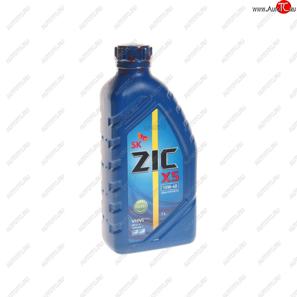 839 р. Масло дизельное X5 DIESEL CI-4SL 10W40 псинт.1л ZIC ZIC 132660  с доставкой в г. Воронеж