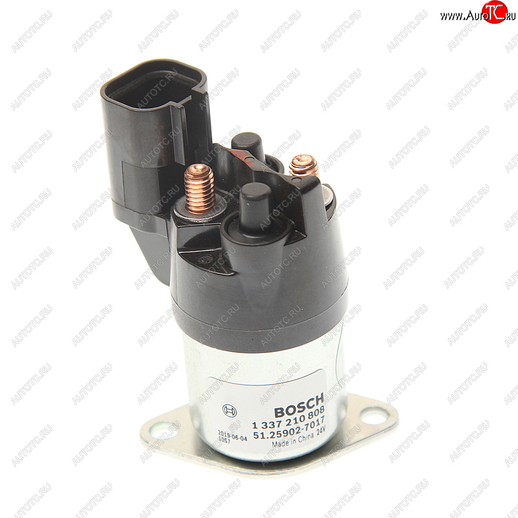5 849 р. Реле втягивающее DAF 105XF стартера BOSCH BOSCH 1337210808 BOSCH 1337210808  с доставкой в г. Воронеж