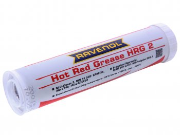 1 699 р. Смазка высокотемпературная Hot Red HRG2 0.4кг RAVENOL RAVENOL 1340121-400  с доставкой в г. Воронеж. Увеличить фотографию 1