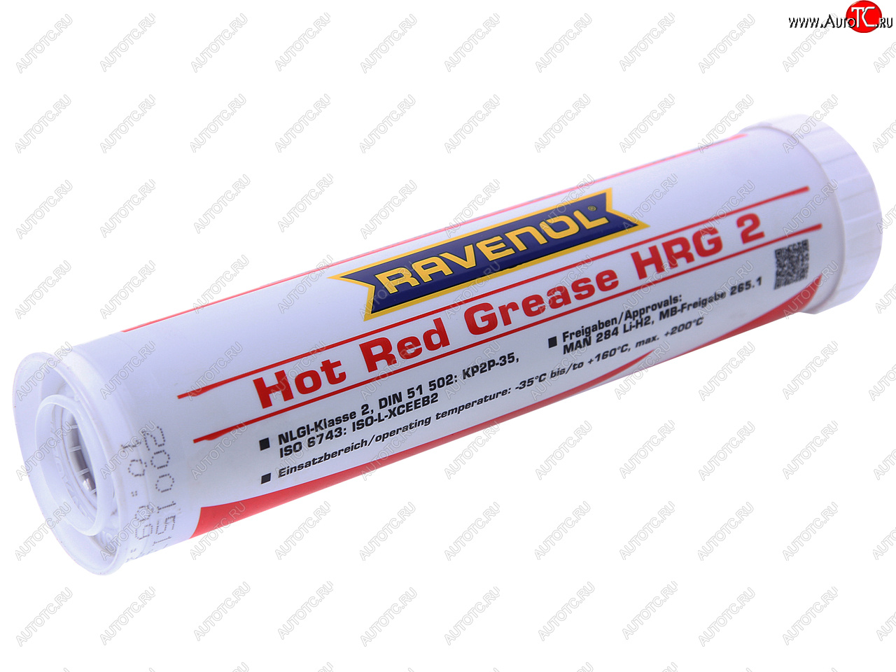 1 699 р. Смазка высокотемпературная Hot Red HRG2 0.4кг RAVENOL RAVENOL 1340121-400  с доставкой в г. Воронеж