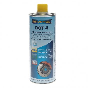1 799 р. Жидкость тормозная DOT-4 0.5л RAVENOL RAVENOL 1350601-500 RAVENOL 1350601-500  с доставкой в г. Воронеж. Увеличить фотографию 1