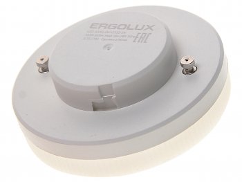 99 р. Лампа светодиодная GX53 9W(80W) 220V теплый ERGOLUX ERGOLUX 13514  с доставкой в г. Воронеж. Увеличить фотографию 2