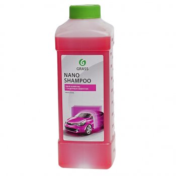 699 р. Шампунь с полиролью 1кг Nano Shampoo GRASS GRASS 136101  с доставкой в г. Воронеж. Увеличить фотографию 1