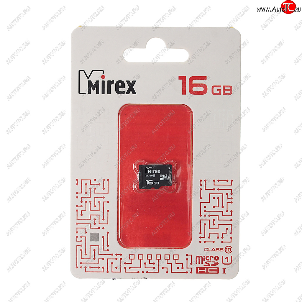 359 р. Карта памяти 16GB MicroSD class 10 MIREX MIREX 13612-mcsuhs16 MIREX 13612-mcsuhs16  с доставкой в г. Воронеж