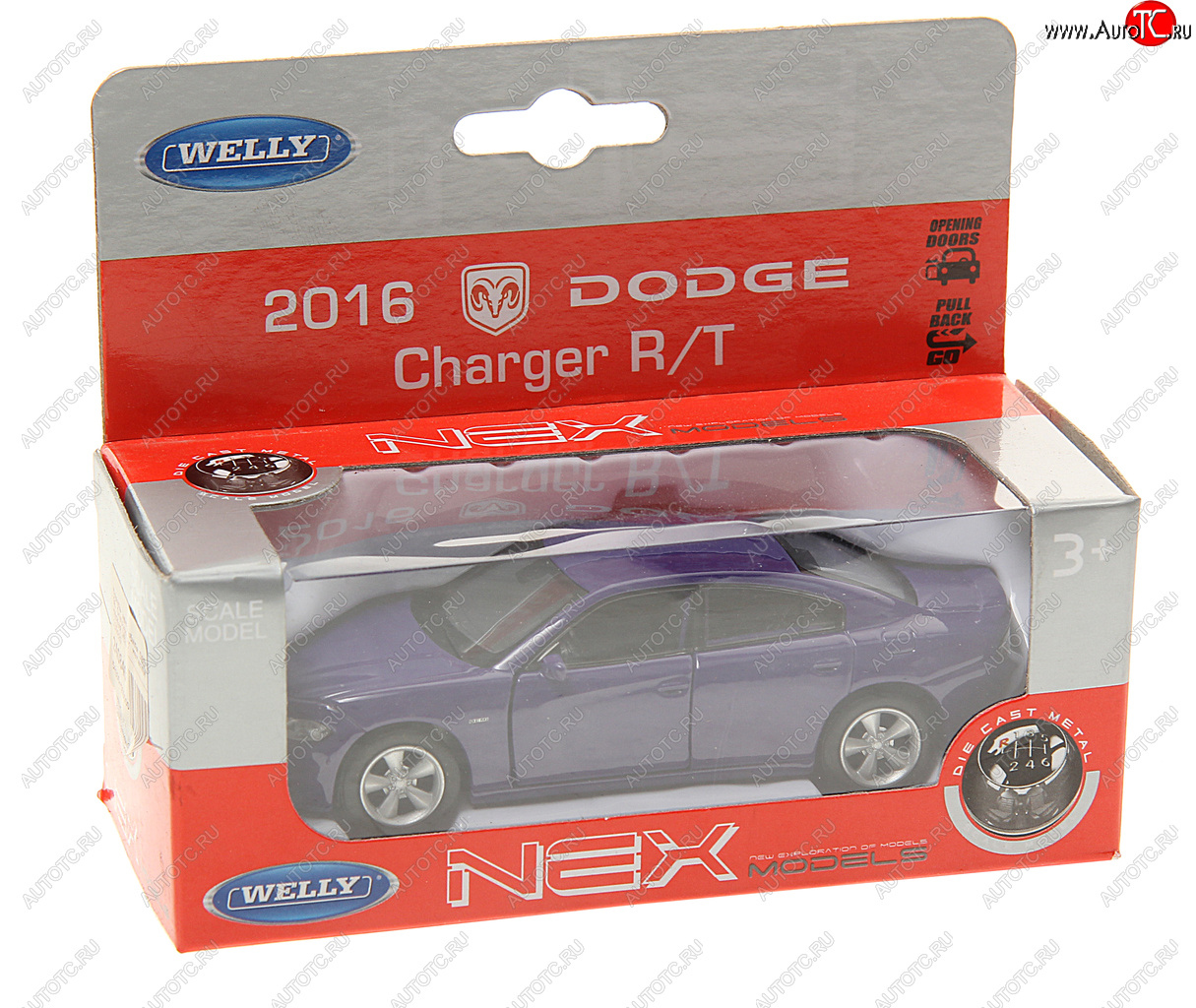 829 р. Модель автомобиля DODGE Challenger металлическая WELLY WELLY 137427 WELLY 137427  с доставкой в г. Воронеж