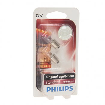 128 р. Лампа 24V T4W BA9s блистер (2шт.) PHILIPS PHILIPS 13929b2  с доставкой в г. Воронеж. Увеличить фотографию 1