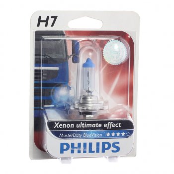 1 679 р. Лампа 24V H7 70W PX26d блистер (1шт.) Master Duty Blue Vision PHILIPS PHILIPS 13972mdbvb1  с доставкой в г. Воронеж. Увеличить фотографию 1