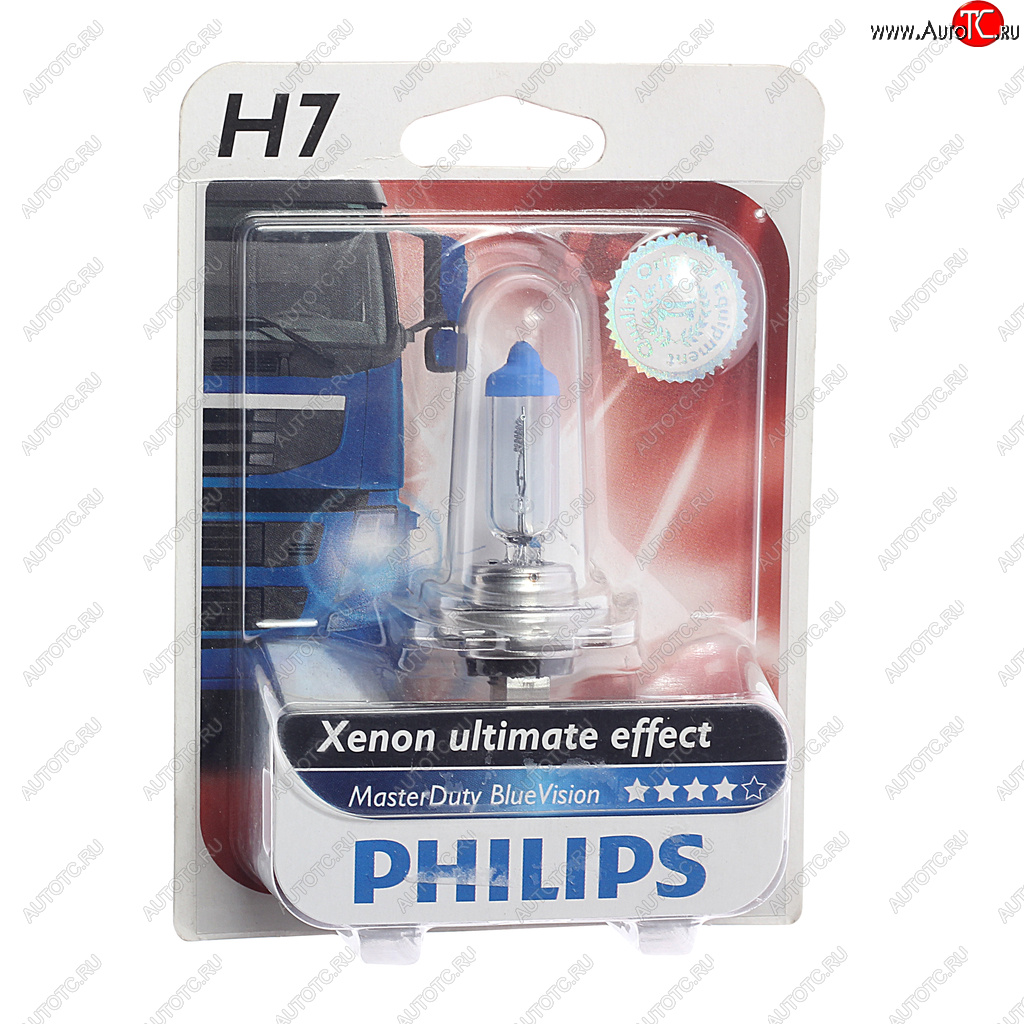 1 679 р. Лампа 24V H7 70W PX26d блистер (1шт.) Master Duty Blue Vision PHILIPS PHILIPS 13972mdbvb1  с доставкой в г. Воронеж