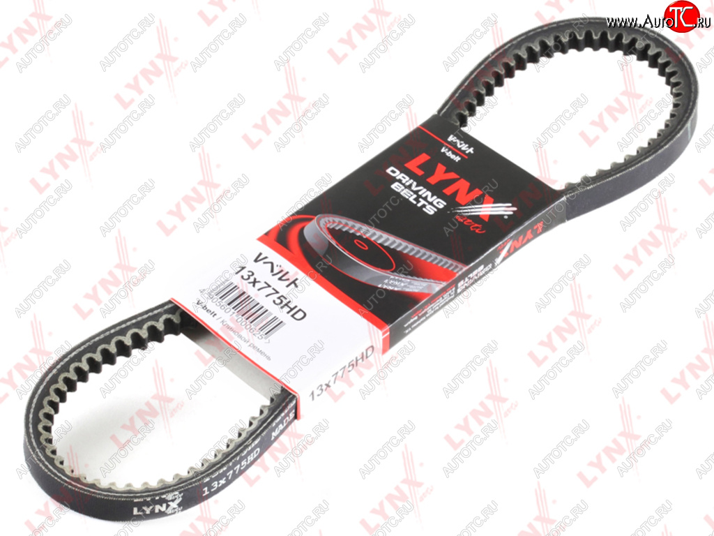 639 р. Ремень приводной клиновой 13х775 KIA Sportage ГАЗель УМЗ -4216 Бизнес ГУРа LYNX LYNX 13x775hd  с доставкой в г. Воронеж