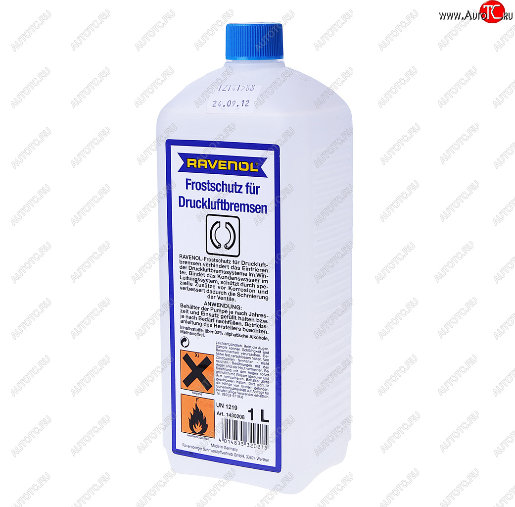 1 279 р. Антифриз для пневмотормозов 1л RAVENOL RAVENOL 1430208-001  с доставкой в г. Воронеж