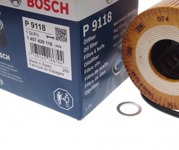 879 р. Фильтр масляный BMW 3 (E46),5 (E39),7 (E38),X5 (E53) LAND ROVER Range Rover 3 (02-) (DTDI) BOSCH BOSCH 1457429118  с доставкой в г. Воронеж. Увеличить фотографию 2