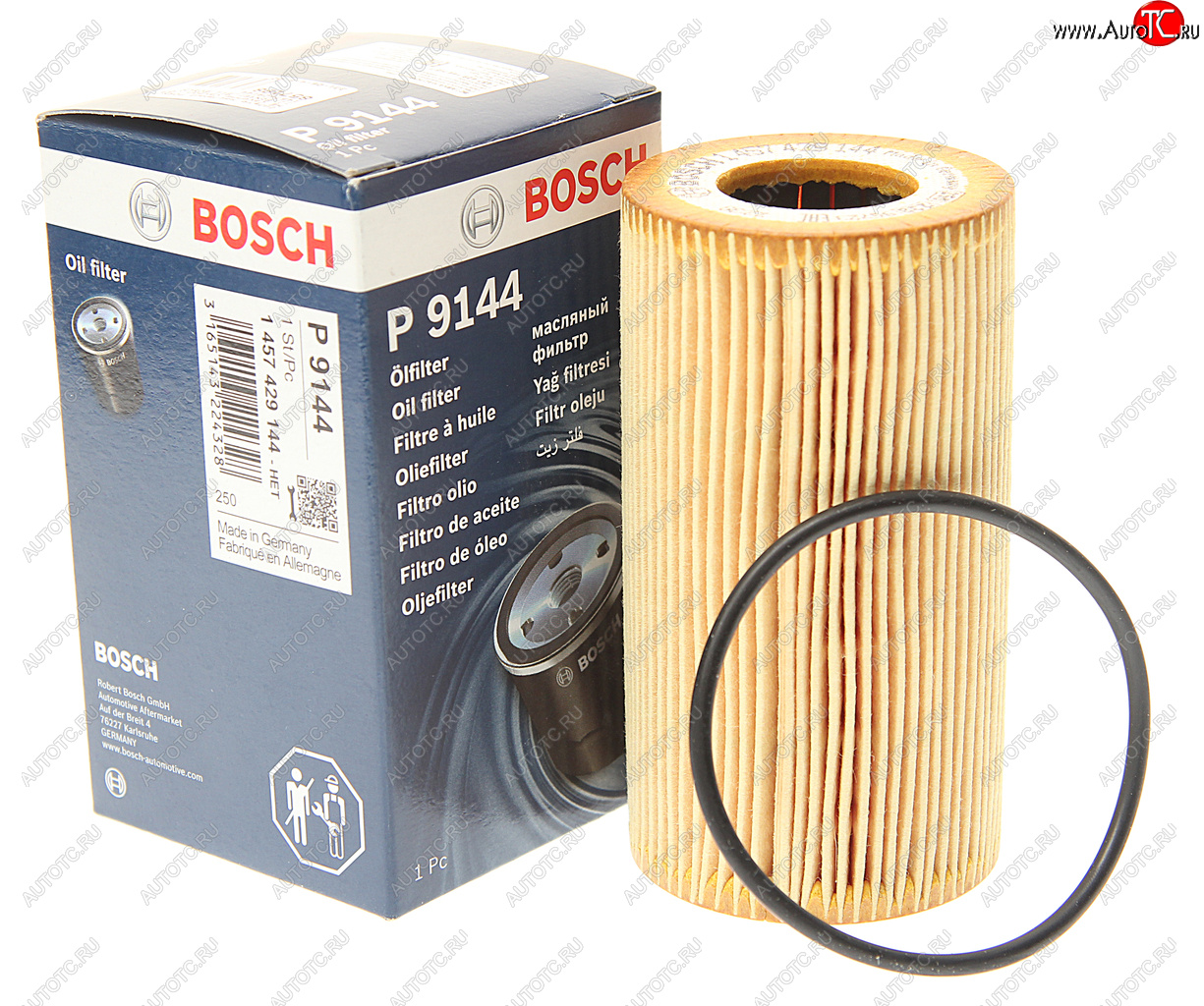 859 р. Фильтр масляный PORSCHE Cayenne,Cayman (07-),Boxter,911 BOSCH BOSCH 1457429144 BOSCH 1457429144  с доставкой в г. Воронеж