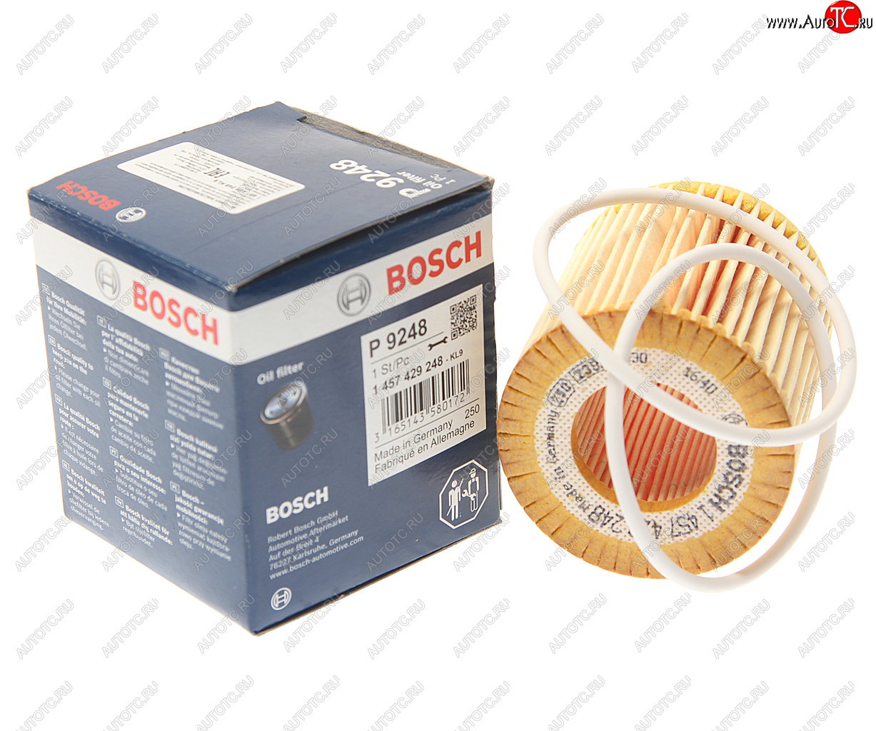 549 р. Фильтр масляный OPEL Astra H (04-) BOSCH BOSCH 1457429248  с доставкой в г. Воронеж