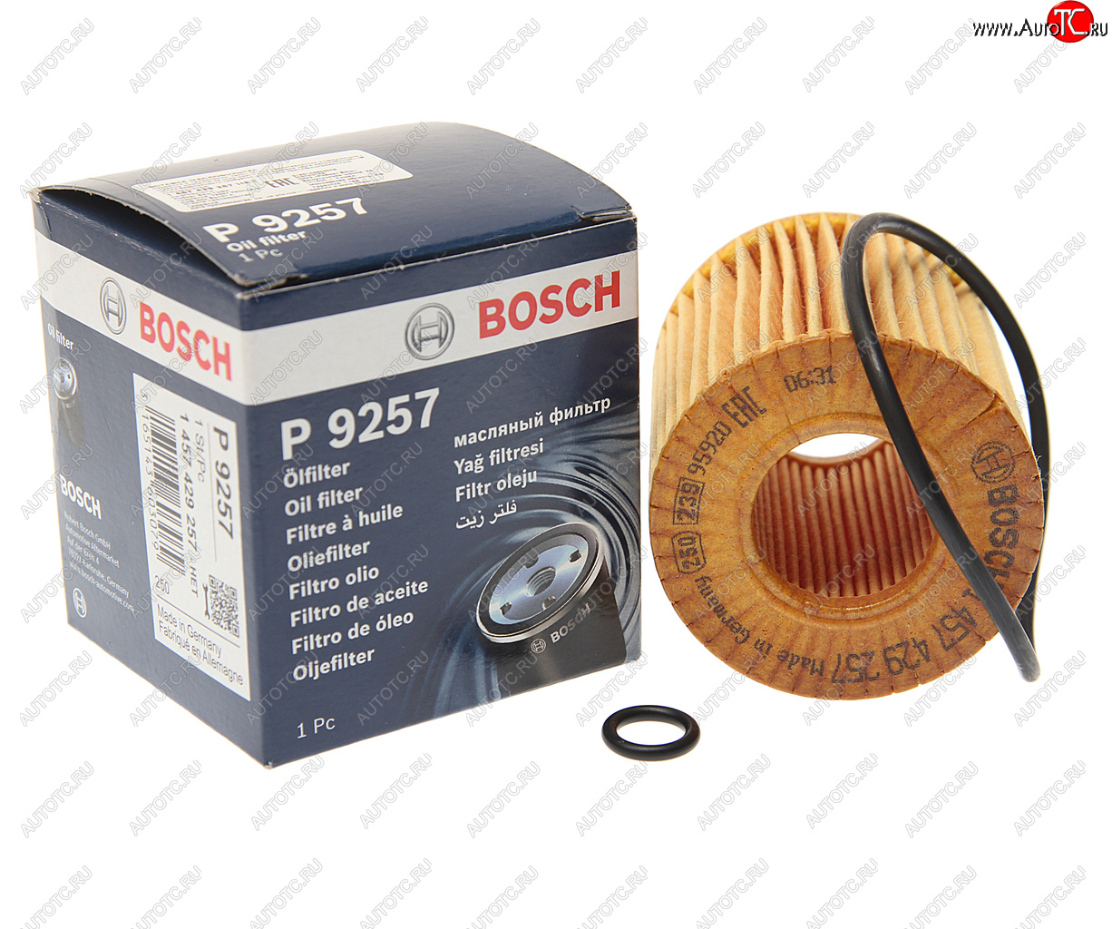 619 р. Фильтр масляный FORD Mondeo 3 (00-),4 (07-) (2.3) MAZDA 6 (02-) BOSCH BOSCH 1457429257 BOSCH 1457429257  с доставкой в г. Воронеж