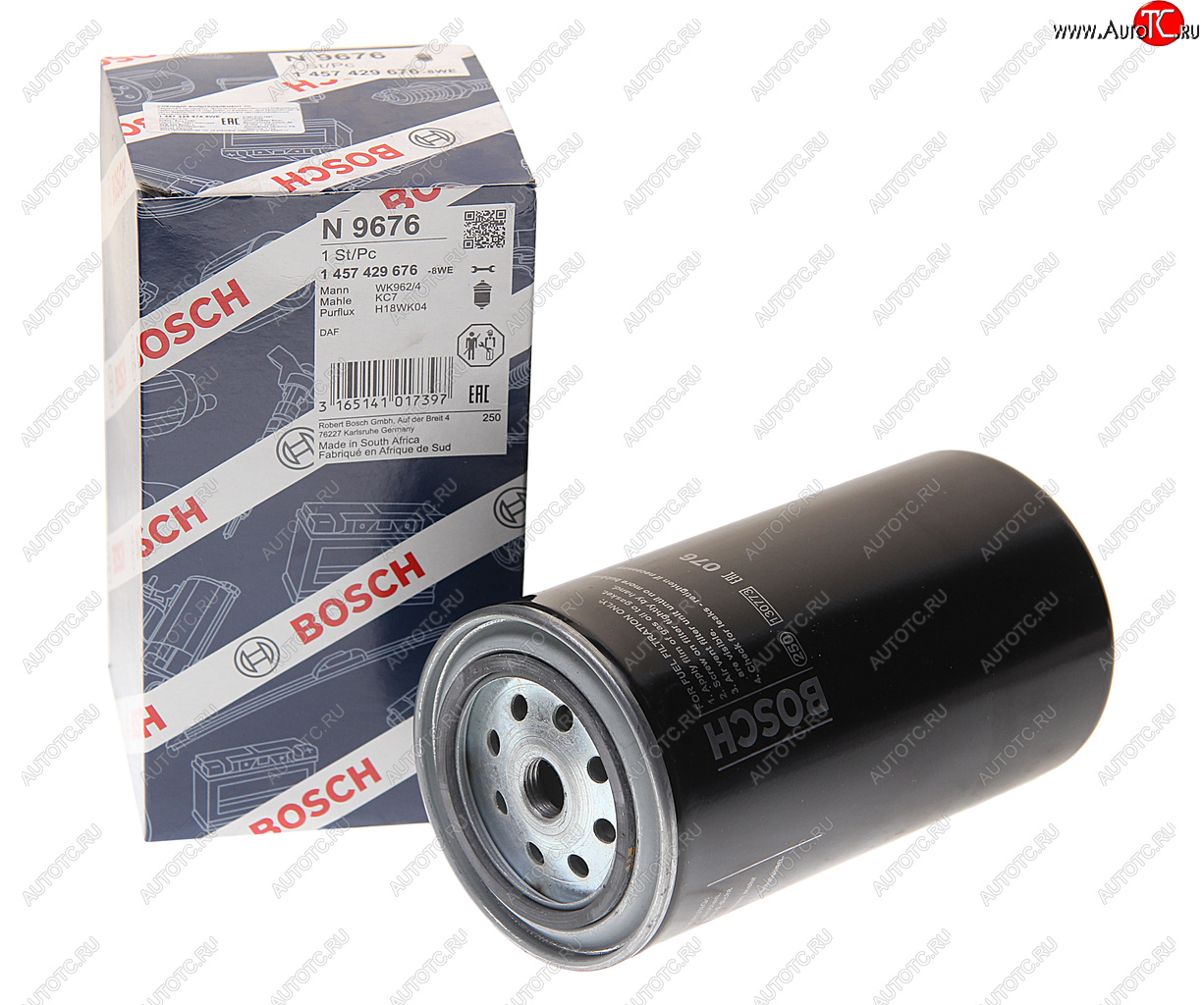 849 р. Фильтр топливный DAF 75,85,95 BOSCH BOSCH 1457429676  с доставкой в г. Воронеж