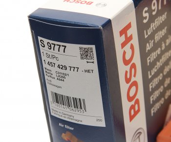 939 р. Фильтр воздушный VW AUDI (замена для 1457433704) BOSCH BOSCH 1457429777  с доставкой в г. Воронеж. Увеличить фотографию 2