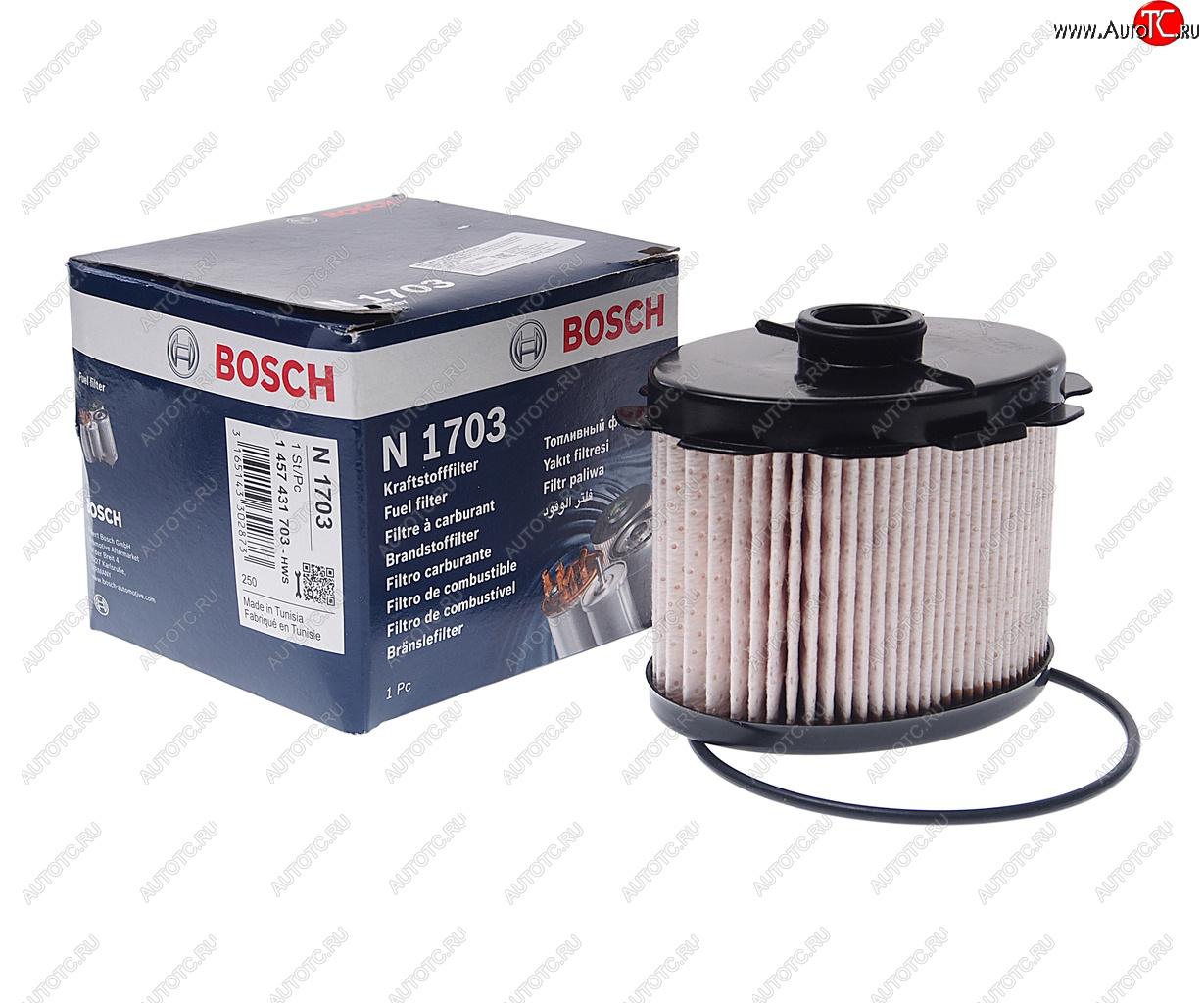 469 р. Фильтр топливный PEUGEOT CITROEN (98-) (1.9 D) BOSCH BOSCH 1457431703  с доставкой в г. Воронеж