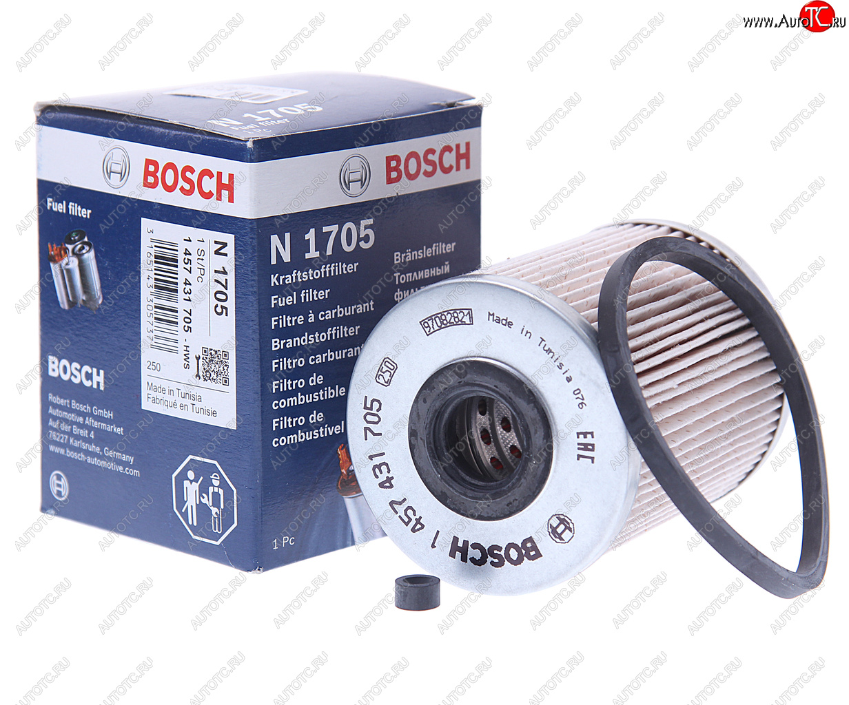 559 р. Фильтр топливный NISSAN Primera (P12) (1.5 TDI) BOSCH BOSCH 1457431705  с доставкой в г. Воронеж