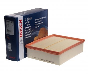 1 169 р. Фильтр воздушный AUDI A4 (00-) BOSCH BOSCH 1457433046  с доставкой в г. Воронеж. Увеличить фотографию 1