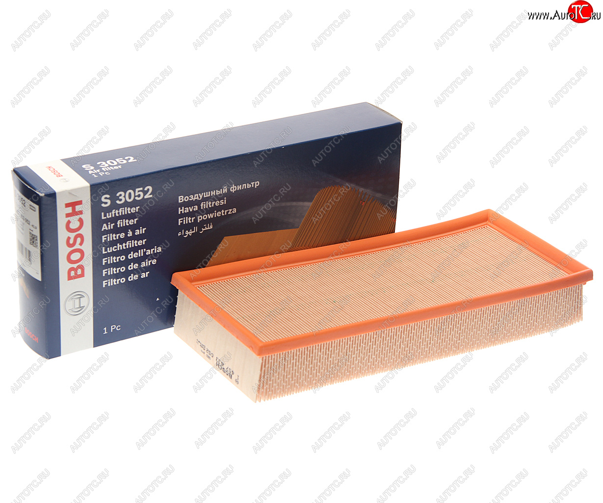 4 399 р. Фильтр воздушный MERCEDES S (W140) (91-98) BOSCH BOSCH 1457433052 BOSCH 1457433052  с доставкой в г. Воронеж