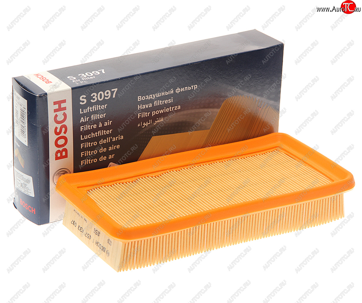 439 р. Фильтр воздушный HYUNDAI Getz (02-) BOSCH BOSCH 1457433097  с доставкой в г. Воронеж