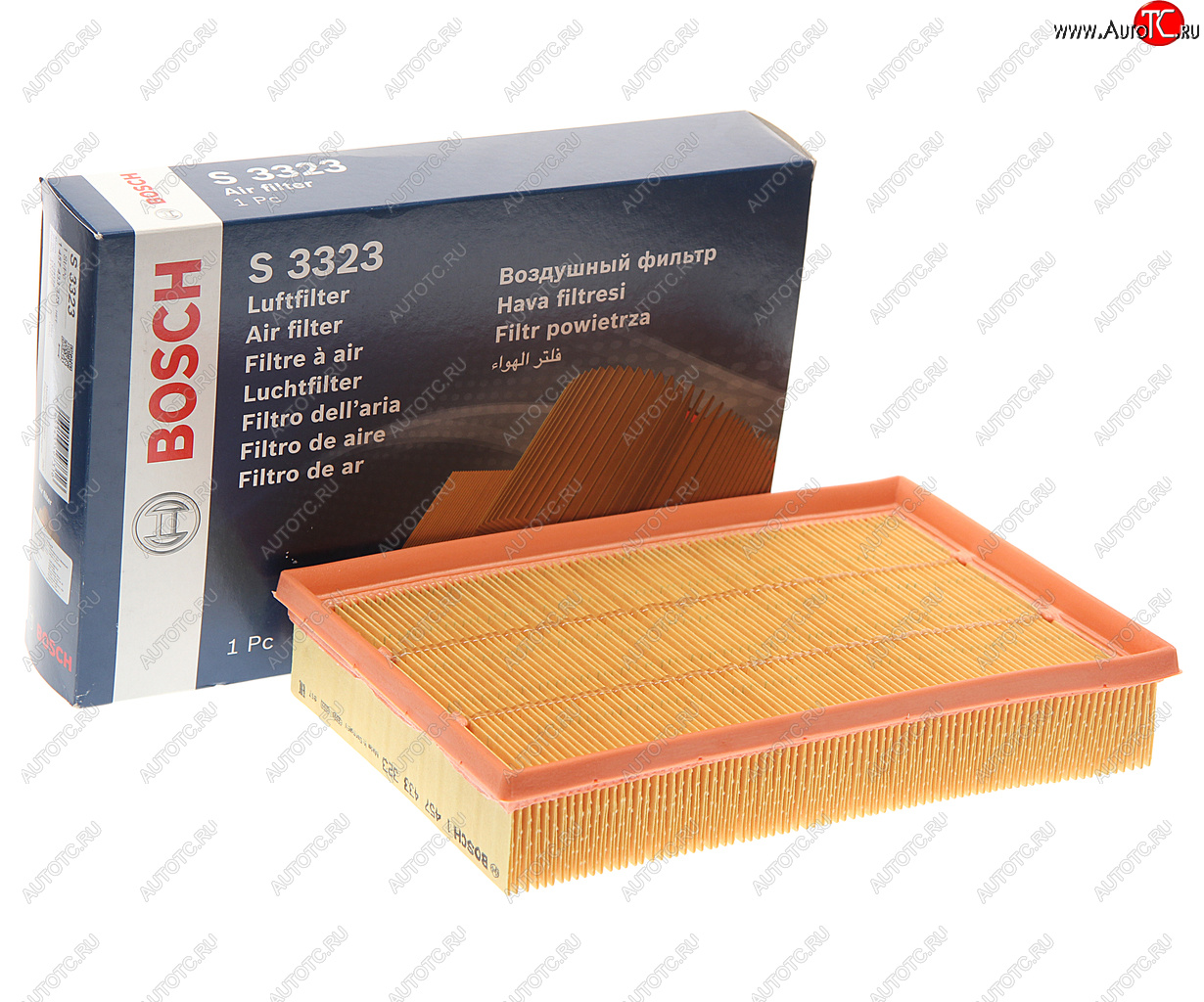 1 179 р. Фильтр воздушный FORD Focus 2,C-Max VOLVO C30,S40 BOSCH BOSCH 1457433323  с доставкой в г. Воронеж