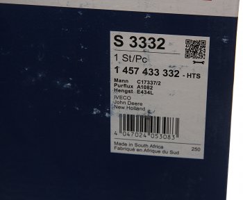2 599 р. Фильтр воздушный IVECO Daily (99-06) BOSCH BOSCH 1457433332  с доставкой в г. Воронеж. Увеличить фотографию 2