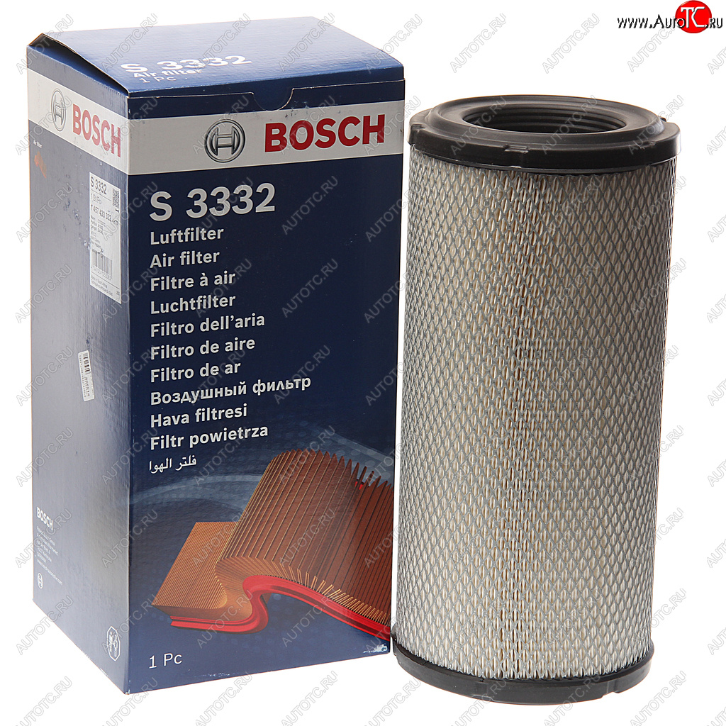 2 599 р. Фильтр воздушный IVECO Daily (99-06) BOSCH BOSCH 1457433332  с доставкой в г. Воронеж