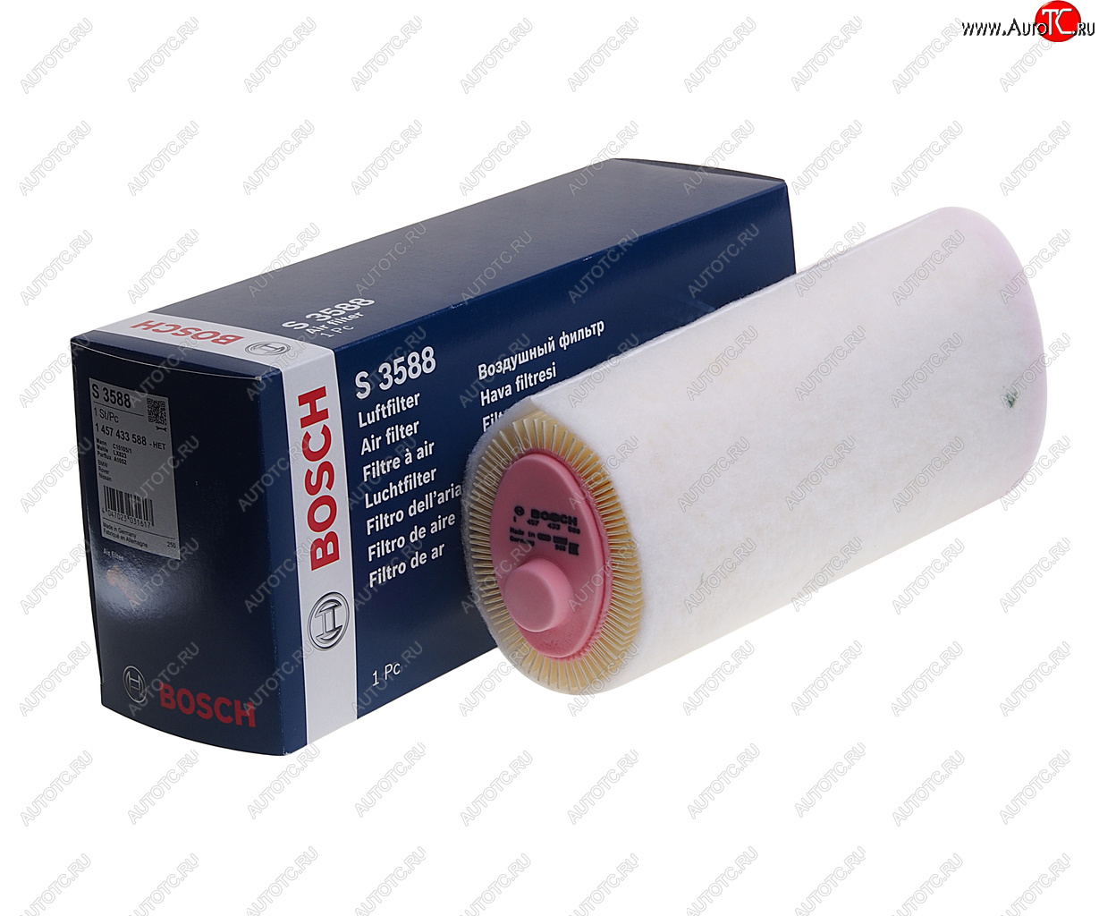 2 089 р. Фильтр воздушный BMW 5 (E39),3 (E46) (1.8 D2.0 D) BOSCH BOSCH 1457433588  с доставкой в г. Воронеж